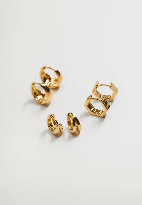 MANGO - Pongo earrings - gold