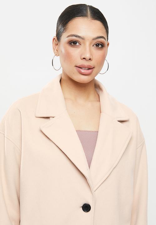 Missguided - Oversized longline - cream
