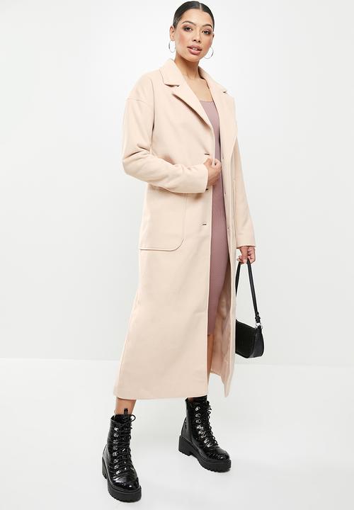 Missguided - Oversized longline - cream
