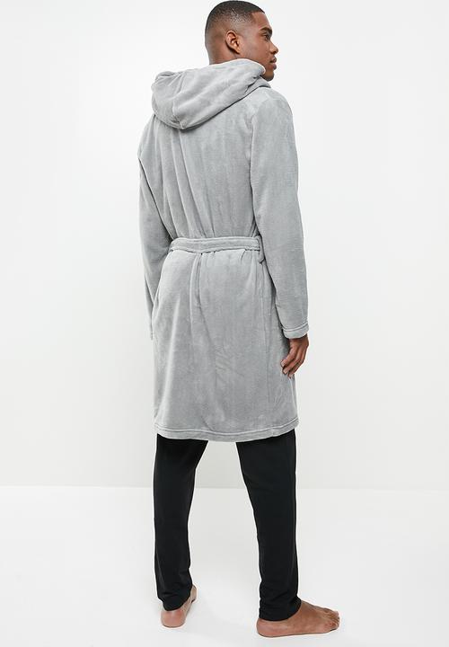 Brave Soul - James dressing gown - grey
