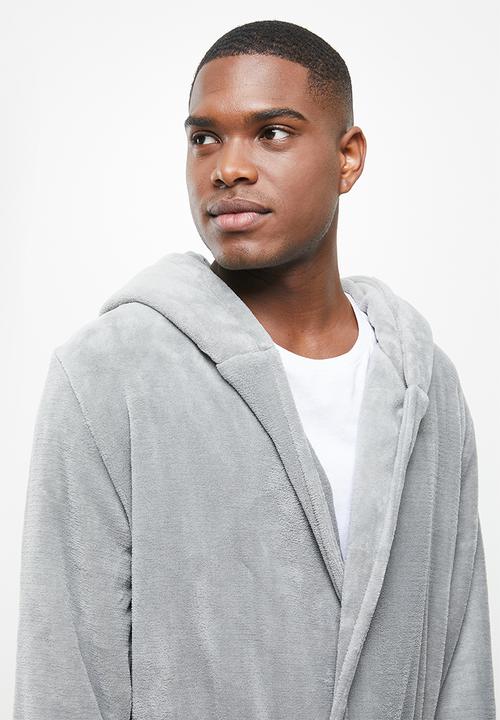 Brave Soul - James dressing gown - grey