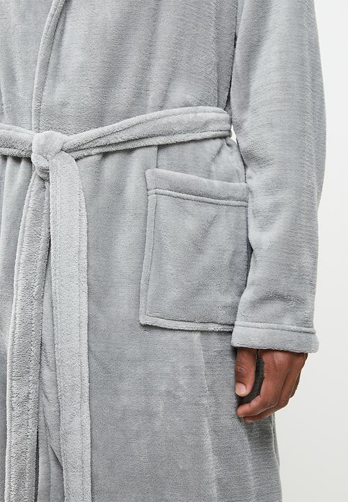 Brave Soul - James dressing gown - grey