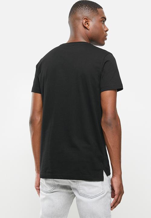 Diesel  - T -Rubin pocket T-shirt - black