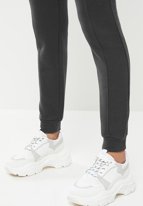 Missguided - Missguided script seam detail jogger - grey