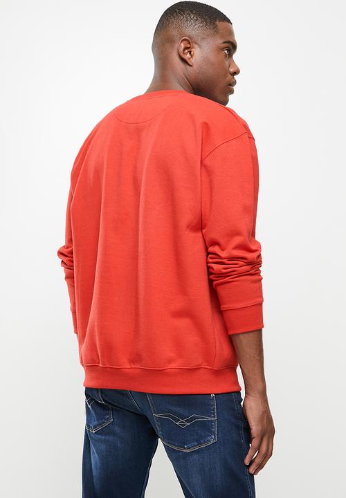 Ben Sherman - Original sweat top - red