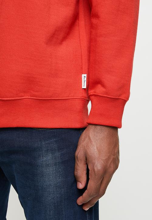 Ben Sherman - Original sweat top - red