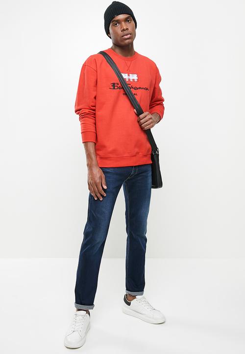Ben Sherman - Original sweat top - red