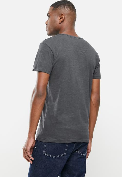 S.P.C.C - Rebel straight hem tee - charcoal