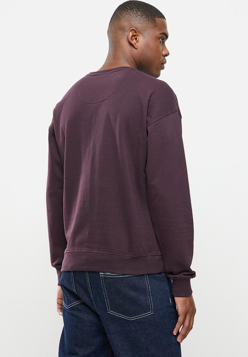 S.P.C.C - Clemens crew neck sweat - purple