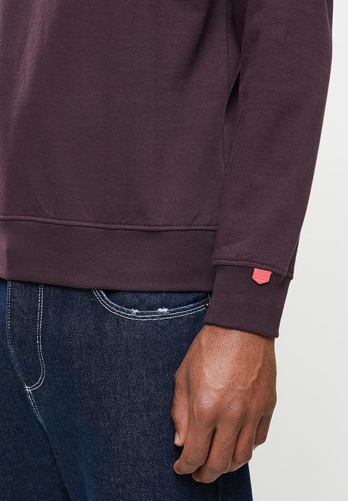 S.P.C.C - Clemens crew neck sweat - purple