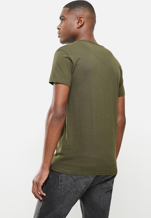 S.P.C.C - Blackwood straight hem tee - khaki