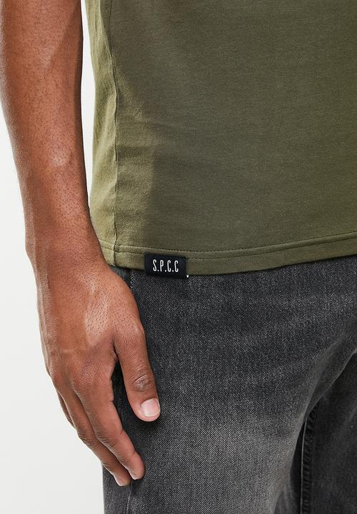 S.P.C.C - Blackwood straight hem tee - khaki