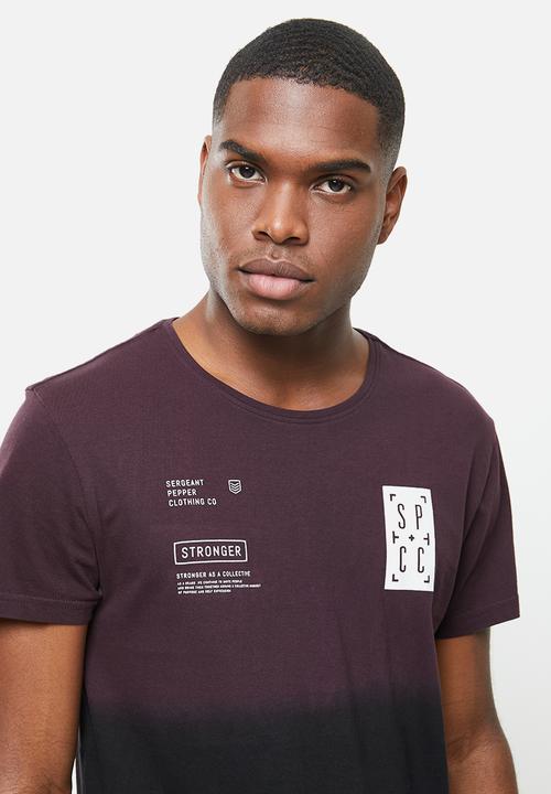 S.P.C.C - Leade straight hem tee - purple