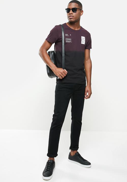 S.P.C.C - Leade straight hem tee - purple