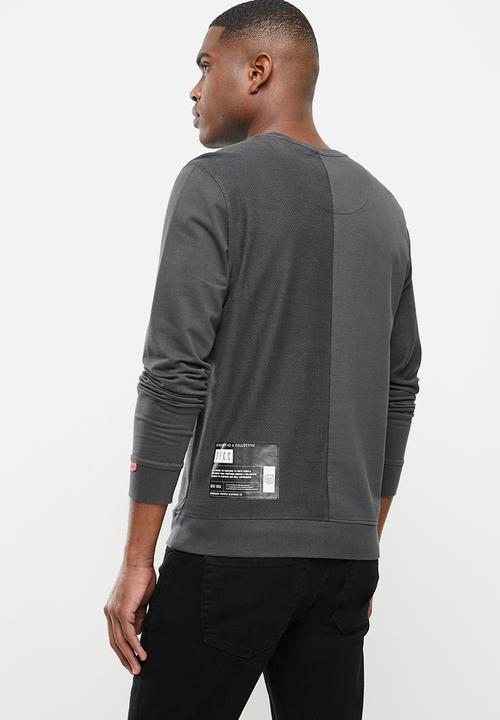 S.P.C.C - Chambers crew neck sweat - charcoal