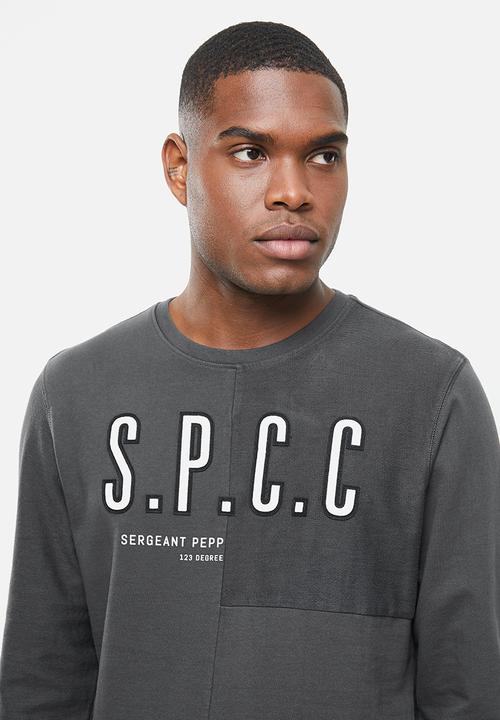 S.P.C.C - Chambers crew neck sweat - charcoal