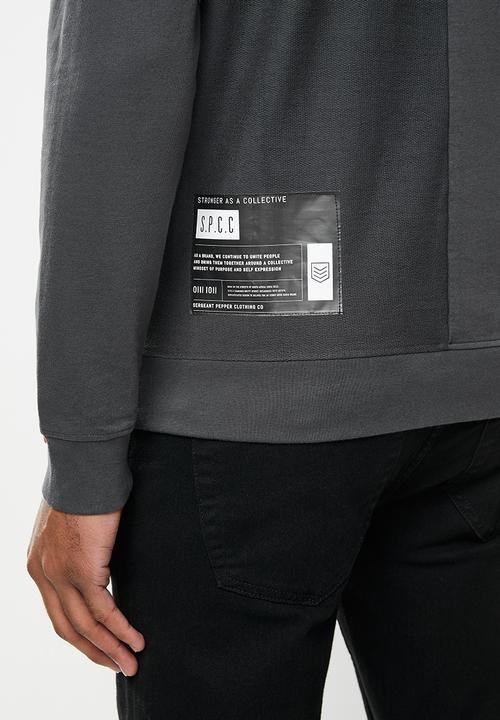 S.P.C.C - Chambers crew neck sweat - charcoal