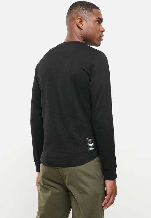 S.P.C.C - Deveron long sleeve tee - black