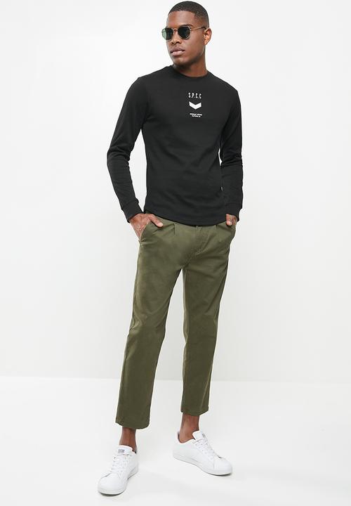 S.P.C.C - Deveron long sleeve tee - black