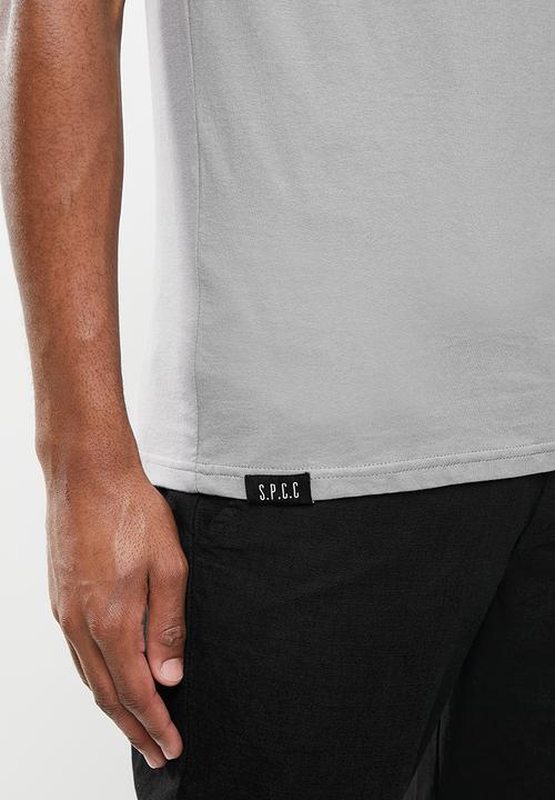 S.P.C.C - Blackwood straight hem tee - grey