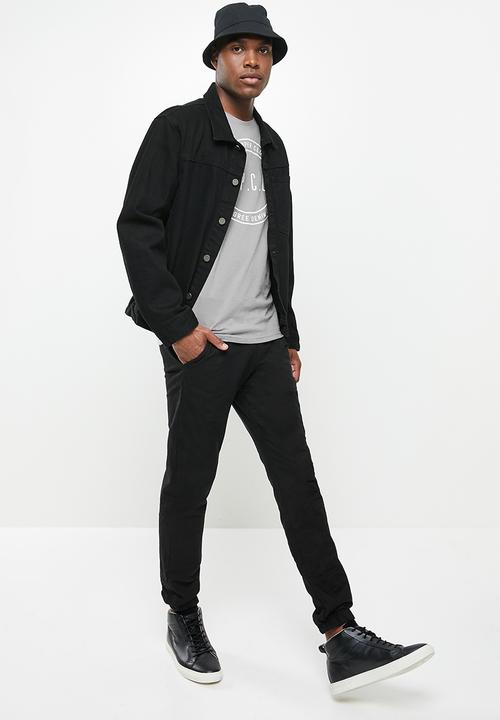 S.P.C.C - Blackwood straight hem tee - grey