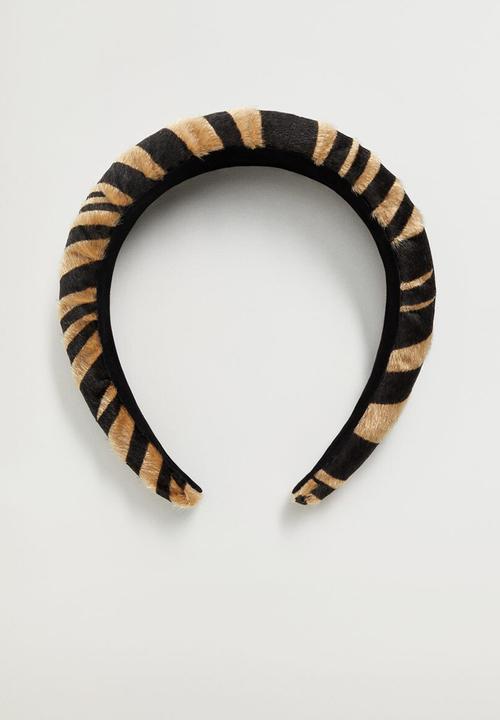 MANGO - Shacove hairband - medium brown