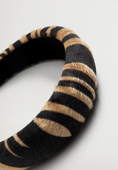MANGO - Shacove hairband - medium brown