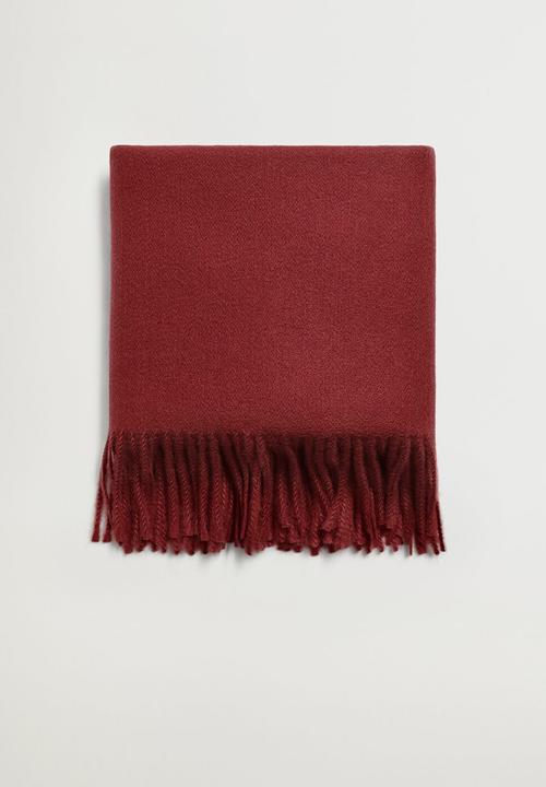 MANGO - Sweet scarf - dark red
