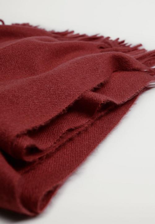 MANGO - Sweet scarf - dark red
