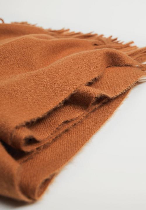 MANGO - Sweet scarf - dark brown