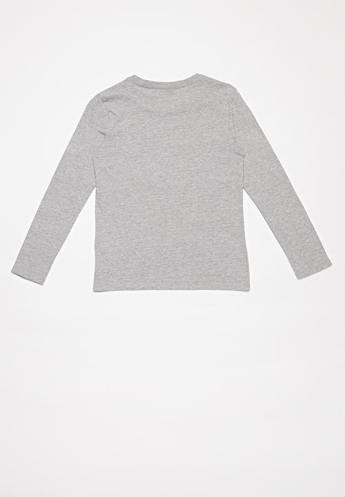 GUESS - Camo triangle tee - grey
