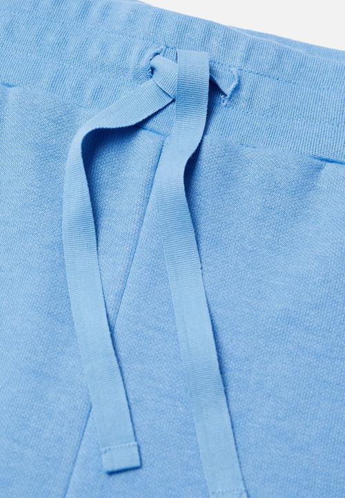 MANGO - Trousers maxime8 - light pastel blue