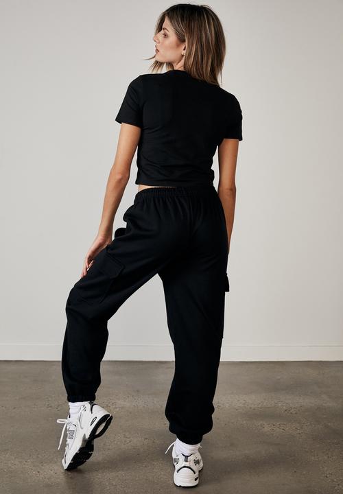Factorie - Fitted graphic T-shirt - black