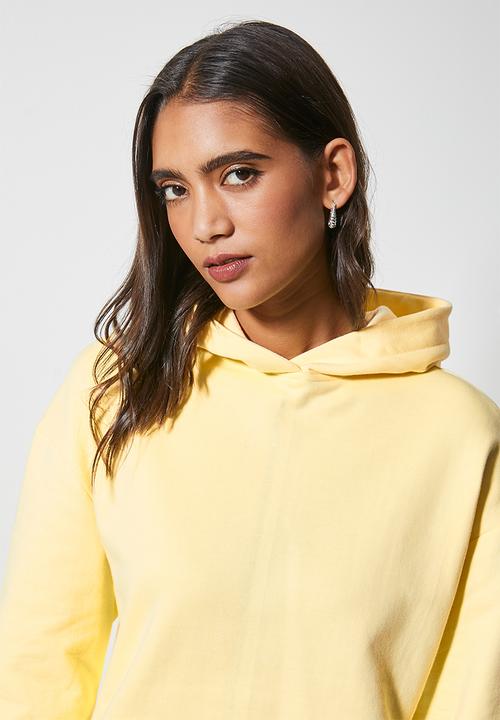 Superbalist - Crop hoodie - yellow