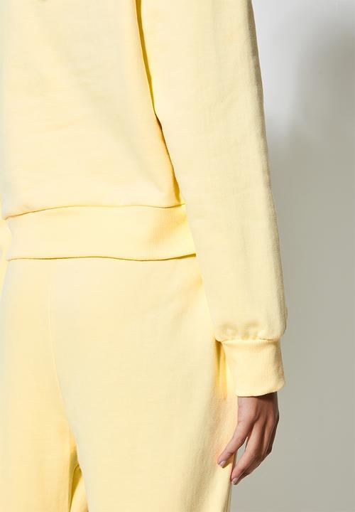 Superbalist - Crop hoodie - yellow