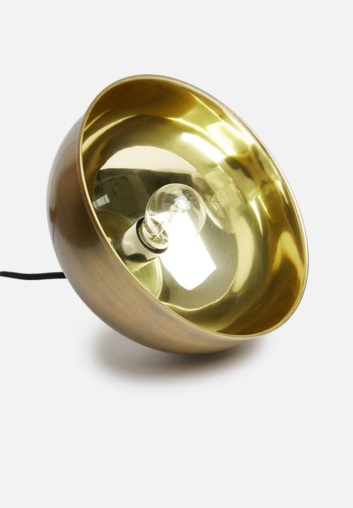 Sixth Floor - Bloor pendant - brass