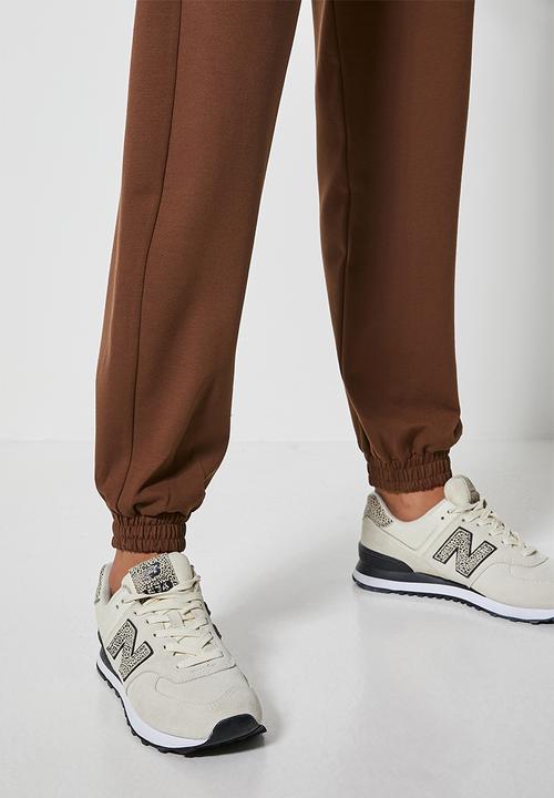 Superbalist - Premium ponti cuffed jogger - tobacco