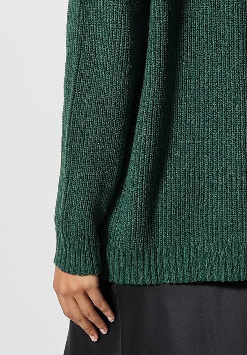 Superbalist - Lofty rib jumper - emerald green