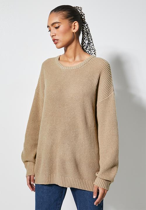 Superbalist - Lofty rib jumper - camel