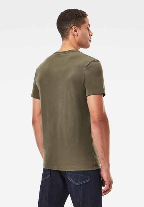 G-STAR - Base-s v short sleeve tee - green