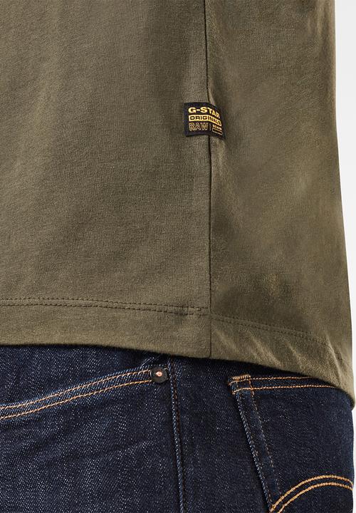 G-STAR - Base-s v short sleeve tee - green
