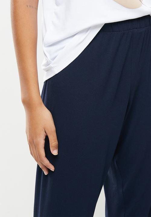Superbalist - Sleep tee & pants - navy & white 