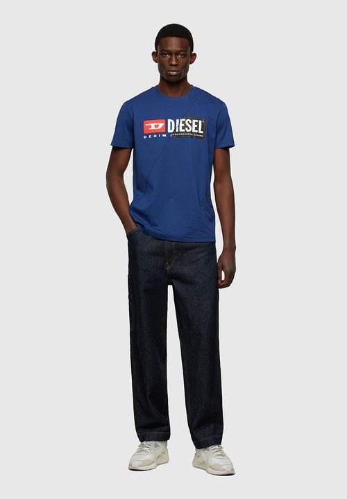 Diesel  - T-diego-cuty t-shirt - navy