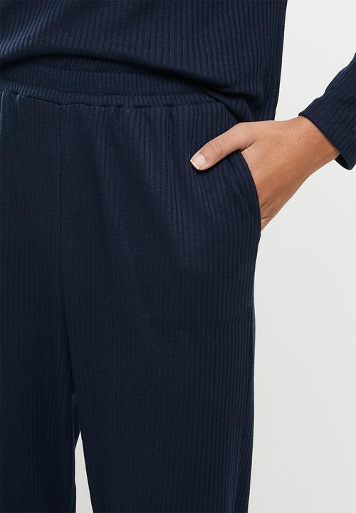 Superbalist - Rib sleep set - navy