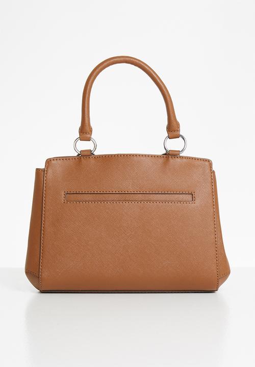 GUESS - Larsa satchel - cognac