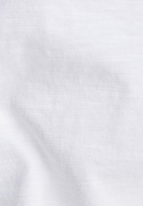 G-STAR - Graphic stitch detail tank - white