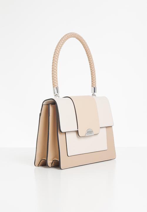 GUESS - Evelin top handle flap - blush