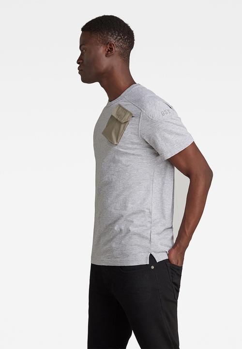 G-STAR - Military 3d woven pocket r t - grey 