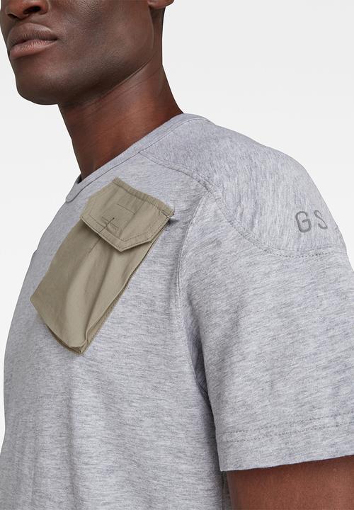 G-STAR - Military 3d woven pocket r t - grey 