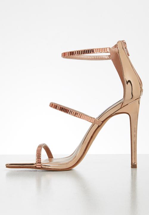Steve Madden - Chandel heel - rose gold